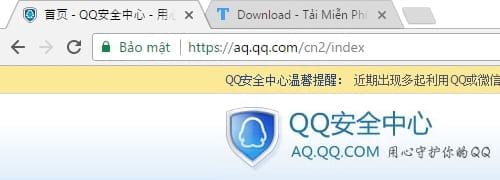 Cách đăng nhập QQ 1