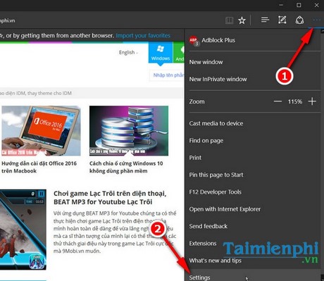 Tìm mật khẩu, password đã lưu trên Microsoft Edge trong Windows 10