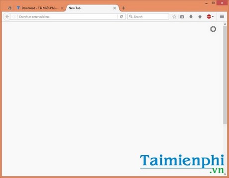 Ẩn, hiển thị mở tab trống New Tab trong Firefox