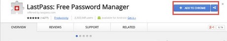 Bảo vệ mật khẩu bằng LastPass duyệt web trên Chrome