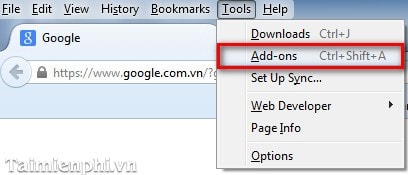 Bật/tắt IDM CC trên Firefox, Google Chrome 1