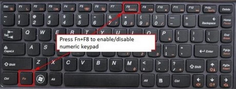 Cách bật tắt numlock trên laptop Lenovo