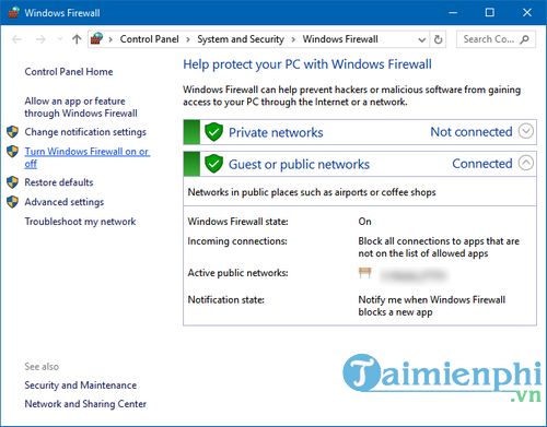 cach bat tat tuong lua tren windows 10 bat tat firewall 2