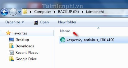 Cài đặt Kaspersky AntiVirus cai dat kaspersky antivirus
