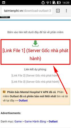 cach cai va choi outlast mental hospital v tren dien thoai 2