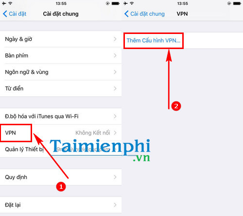 cach cai va su dung vpn cho iphone 2