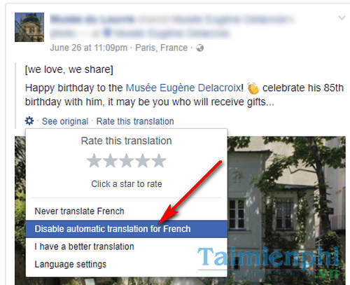 Cách chặn Facebook tự động dịch các bài viết trên news feed