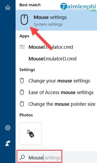 cach chinh toc do chuot cho may tinh windows 10 8 7 2
