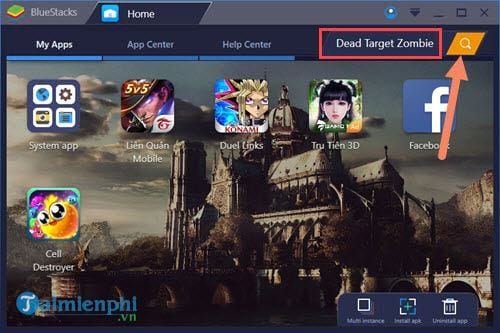 how to play dead target zombie on bluestacks 2