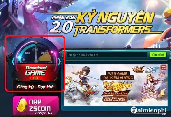 cach choi game dua xe zing speed 2
