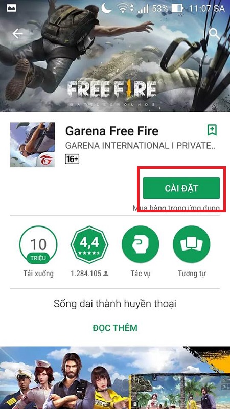 Cách chơi Garena Free Fire trên điện thoại Android và iPhone