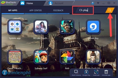 choi lien quan mobile tren pc bang bluestacks 3