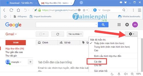 Cách chuyển đổi nhiều chữ ký trong Gmail