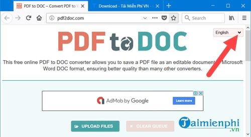 cach chuyen pdf sang word online 2