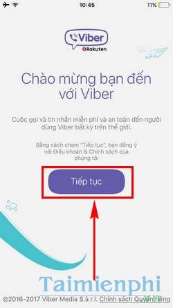 cach dang nhap viber tren dien thoai 2