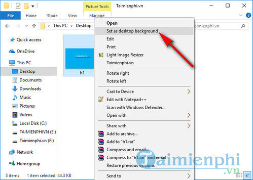 Cách đặt ảnh làm hình nền máy tính