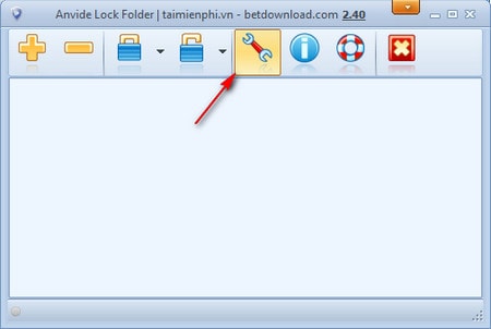 Cách đặt mật khẩu cho việc khởi động Anvide Lock Folder