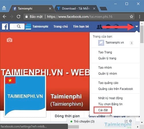 cach doi mat khau facebook thay pass facebook tren may tinh 2