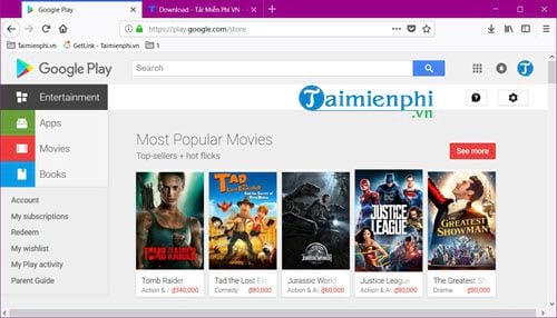 cach doi ngon ngu tren google play ban web 2