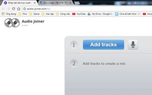 cach ghep nhac mp3 online truc tuyen don gian 2
