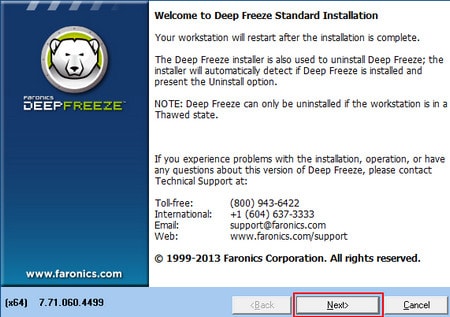 Gỡ đóng băng, xóa phần mềm đóng băng Deep Freeze trên máy tính