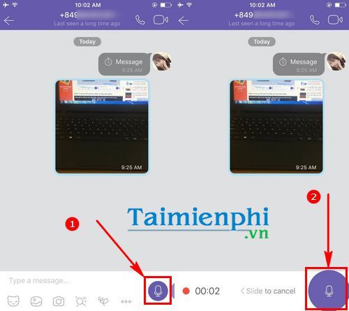 cach gui tin nhan thoai viber tren may tinh dien thoai 2