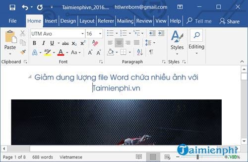 cach lam giam dung luong file word chua nhieu anh 2