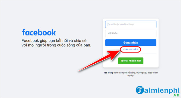 cach lay lai mat khau facebook bang gmail 2