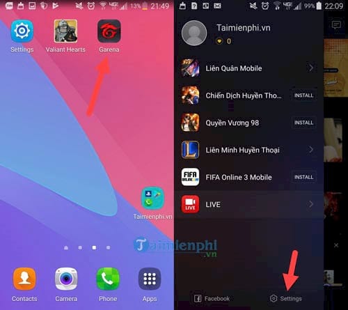 lay lai mat khau lien quan mobile