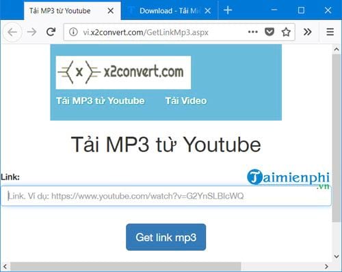 Cách lấy link MP3 từ Youtube