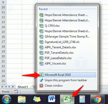 Cách mở 2 file Excel trên cùng một màn hình 1