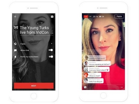 huong dan phat video truc tiep tren youtube tu smartphone