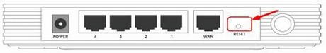 reset modem tplink