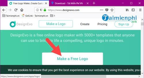 cach su dung designevo thiet ke logo truc tuyen 2