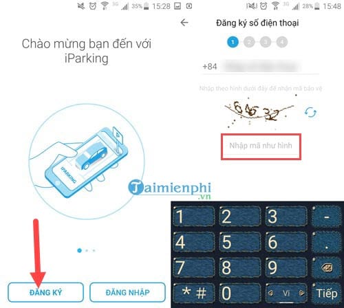 Cách dùng iParking tìm điểm đỗ xe, gửi xe trên điện thoại iPhone, Android
