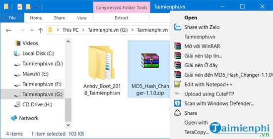 Cách sử dụng MD5 Hash Changer Tool để đổi MD5 của video, file