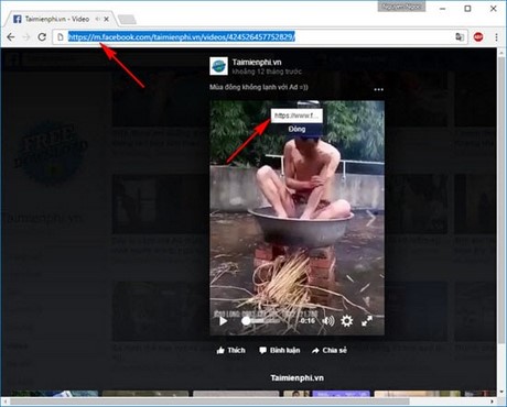 cach tai video facebook