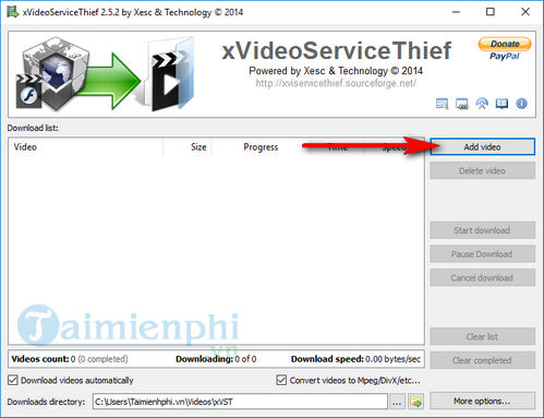 cach tai video tu youtube bang xvideoservicethief 2