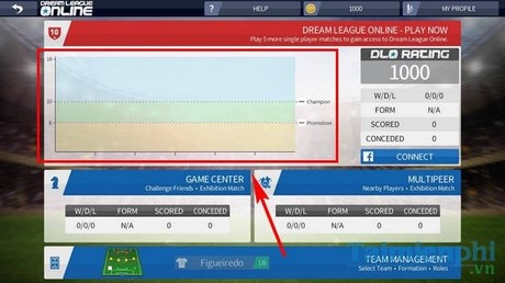 thach dau voi nguoi choi trong dream league soccer 2016