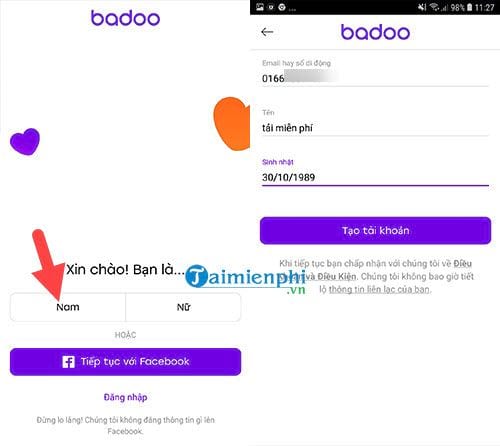 Cách tìm bạn, kết bạn, hẹn hò trên ứng dụng Badoo