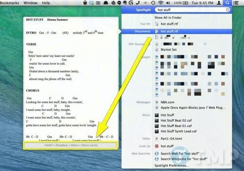 Cách tìm kiếm file tài liệu nhanh chóng trong Mac bằng Spotlight