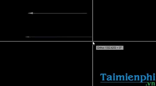 Cách vẽ mũi tên trong Cad