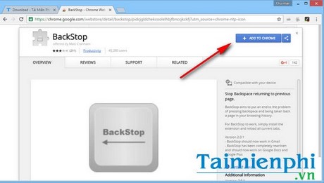 Cách vô hiệu hóa nút BackSpace trên Chrome và Firefox