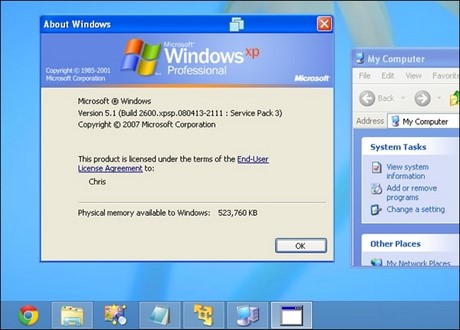Cài đặt chế độ Windows XP Mode trên Windows 8