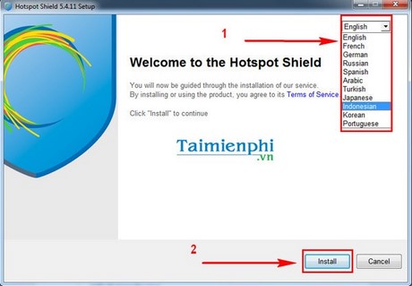 cai dat hotspot shield