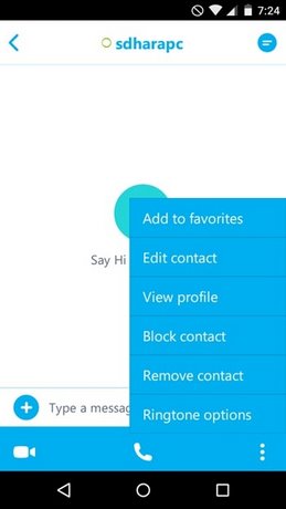 setup nhac chuong cho tung cuoc goi skype