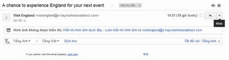 Chặn email trên gmail, lọc email spam lừa đảo