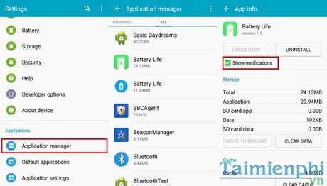 chan quang cao tren android, samsung
