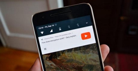 trinh duyet chrome beta 54 ho tro chay nen video youtube