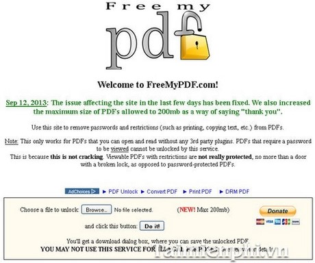 Top 3 công cụ gỡ mật khẩu/Password file *.PDF hiệu quả nhất